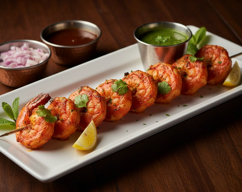 Tandoori Shrimp - Premium tandoori specialty at Tandoor House Winnipeg